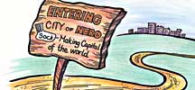 Entering City of Nero